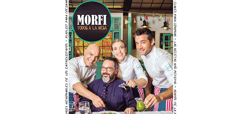 El ciclo Morfi Todos a la mesa ya tiene su propio libro