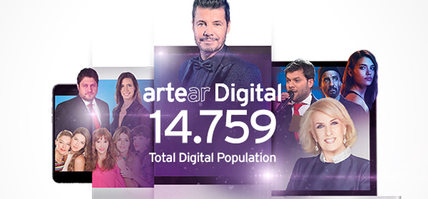 A un mes de su lanzamiento, Artear Digital en el podio de ranking de Comscore