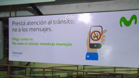 Movistar eligió a Resting Car para su campaña de concientización