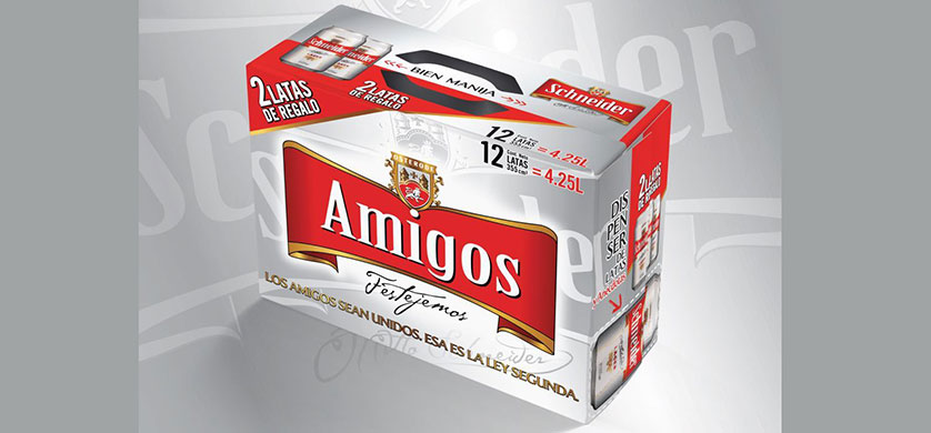 Cerveza Schneider lanza un pack inspirado en la amistad