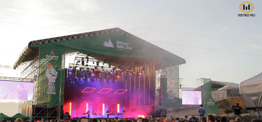 Perros de la Calle y Heineken llevaron a dos oyentes al Bilbao Bbk Live