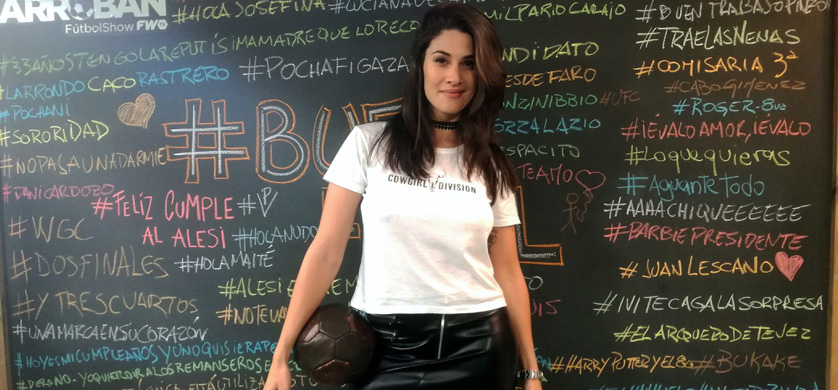 Ivana Nadal se suma a “Arroban Fútbol Show” en FWTV