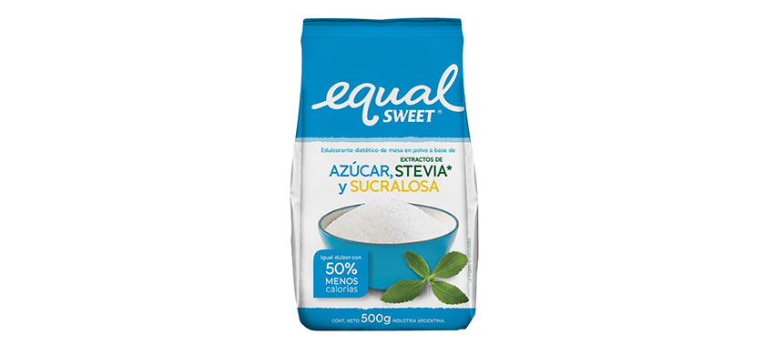 Equal Sweet lanzó un Azúcar Light