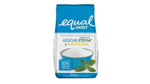 Equal Sweet lanzó un Azúcar Light