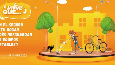 "Estamos donde vos estás", la campaña de 5SEIS para Mercantil Andina