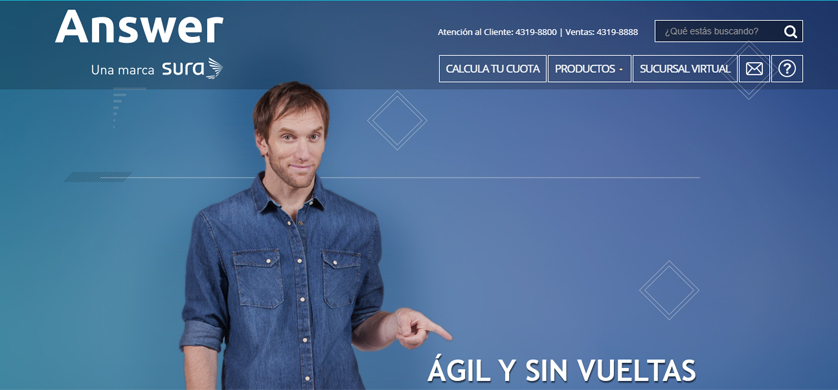 Answer Seguros presenta su nuevo sitio web