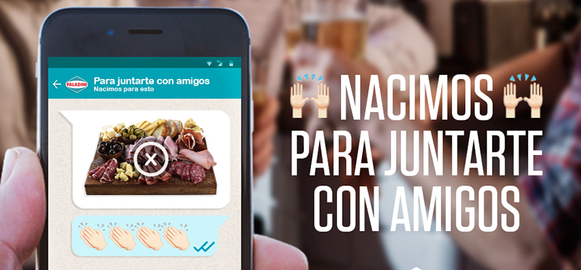 “Nacimos para juntarte con amigos”, la nueva propuesta de Paladini