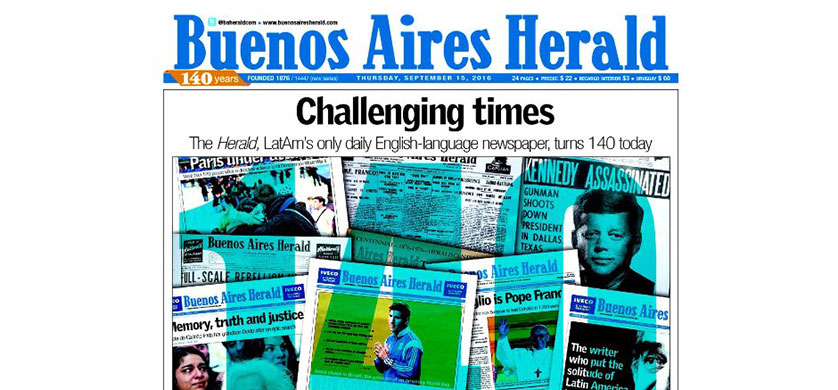 Después de 140 años, cerró el Buenos Aires Herald