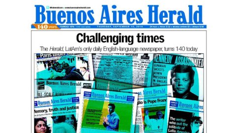 Después de 140 años, cerró el Buenos Aires Herald