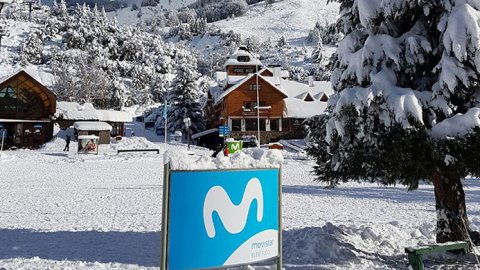 En este invierno, Movistar está presente en el Cerro Catedral