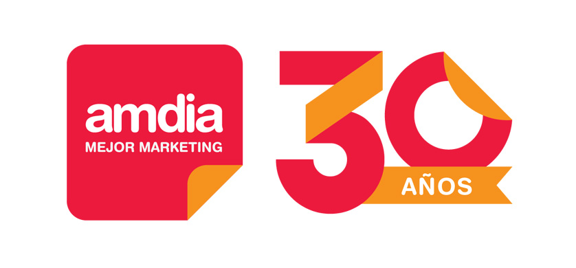 Campaña de amdia en redes sociales por sus 30 años