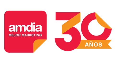Campaña de amdia en redes sociales por sus 30 años