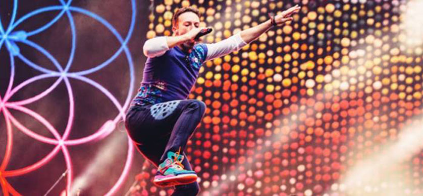 Samsung y Live Nation Team-Up transmiten el show de Coldplay desde Chicago