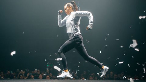GDI en el lanzamiento de Nike Air Vapormax junto a Fuerza Bruta