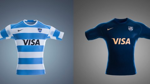 Los Pumas salen a la cancha con nueva camiseta