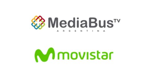 Movistar se sumó a las pantallas de MediaBusTV con su campaña “Multiplicate”