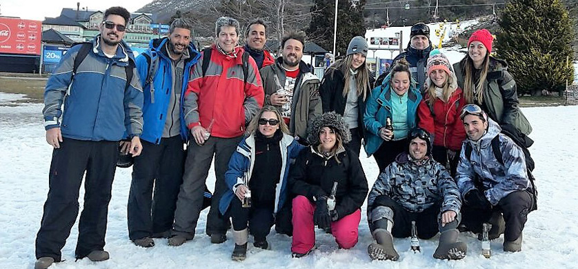 Brand Plus invitó a agencias de medios a Bariloche
