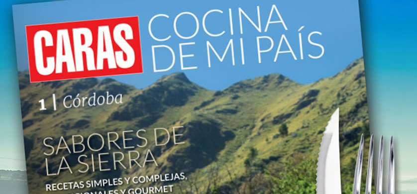 Revista Caras lanza el coleccionable "Cocina de mi país"