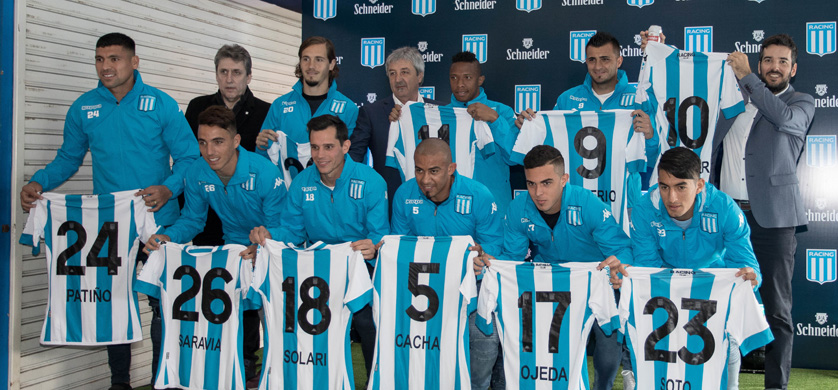 Schneider es el nuevo sponsor de Racing