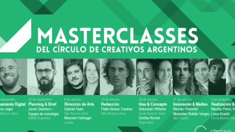 El Círculo de Creativos lanza su ciclo de Masterclasses