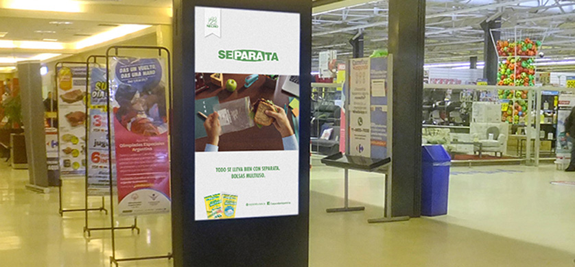 Vía Shopping amplía su cobertura con Carrefour