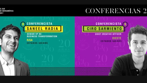 Saneel Radia y Ciro Sarmiento, conferencistas en El Ojo de Iberoamérica 2017