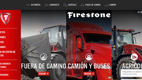 Bridgestone lanza nuevos sitios web