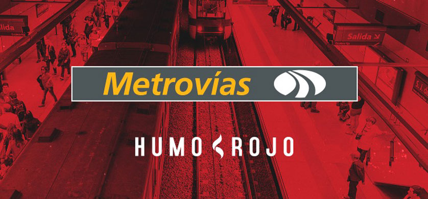 Humo Rojo comienza a trabajar con Metrovías