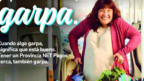 “Garpa”, la nueva campaña de Provincia NET Pagos