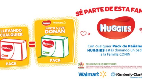 Kimberly-Clark y Walmart Argentina se unen por el Mes del Bebé