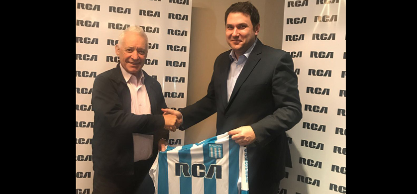 RCA sigue acompañando a Racing Club