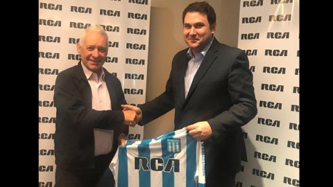RCA sigue acompañando a Racing Club