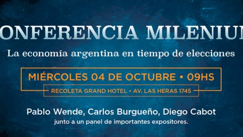 FM Milenium invita a su conferencia "La economía argentina en tiempo de elecciones"