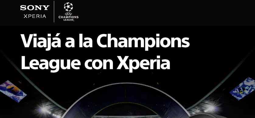 Sony Mobile llevará a seis argentinos a a la UEFA Champions League