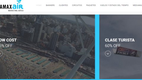 Lanzan MEDIAMAXAIR, un nuevo e-commerce de publicidad aérea
