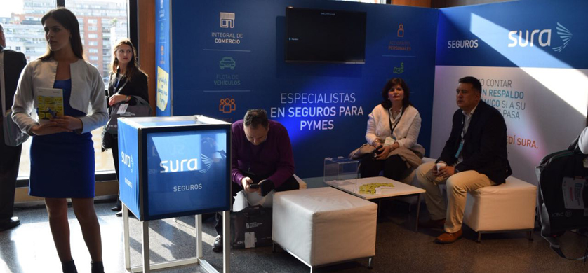 Seguros SURA fue main sponsor de las Jornadas Pymes 2017