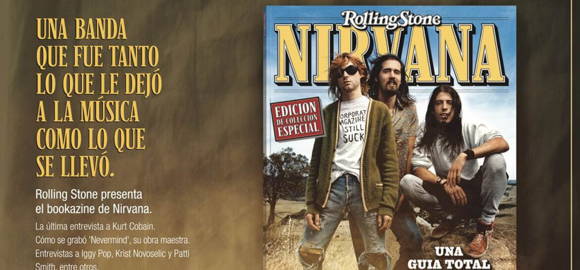 Revista Rolling Stone presenta "Bookazine Nirvana"