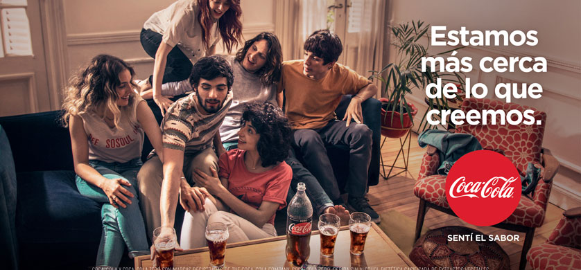 Coca-Cola lanza su campaña “Estamos más cerca de lo que creemos”