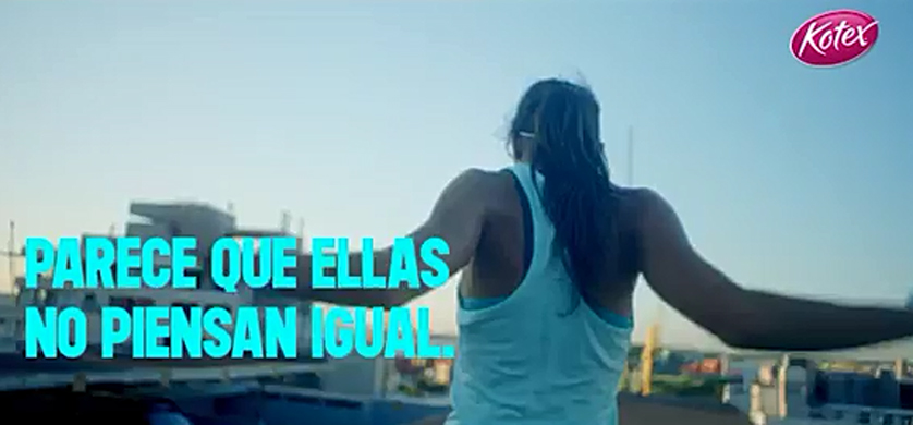 Kotex lanza nueva línea junto al comercial “No te detengas”