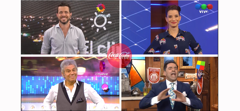 La nueva campaña de Coca-Cola se lanzó a pantalla compartida