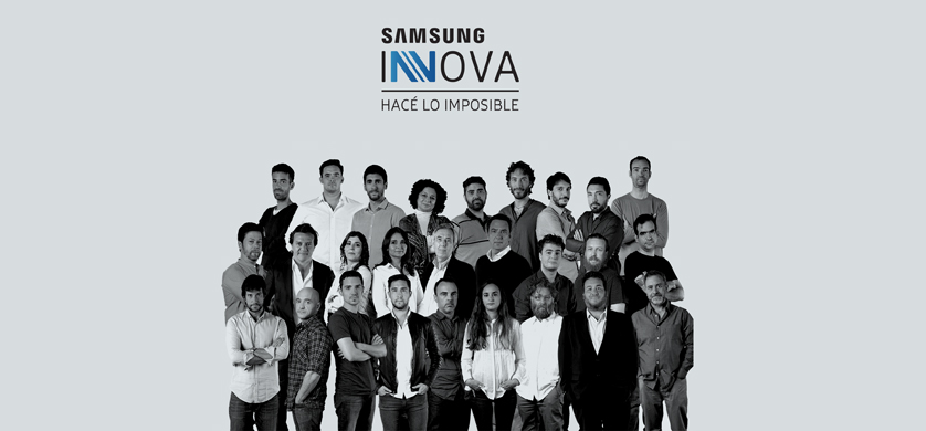Rapp fue elegida para el lanzamiento de Samsung Innova en Argentina