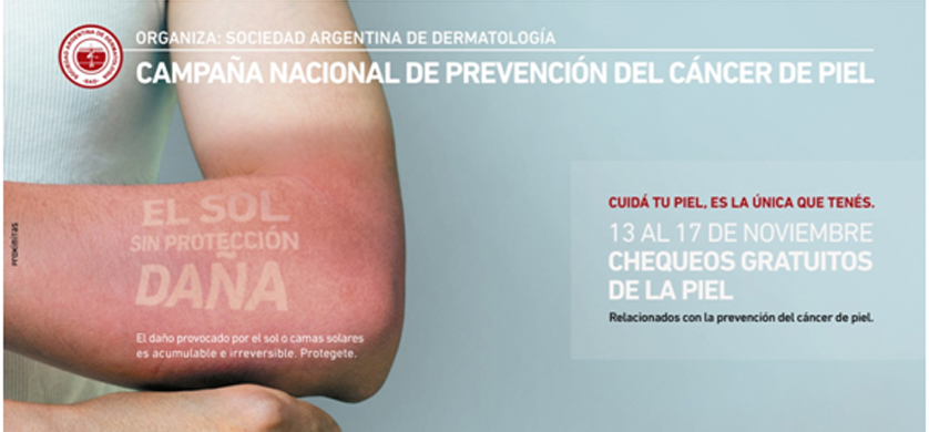 “El sol sin protección daña”, nueva campaña de prevención