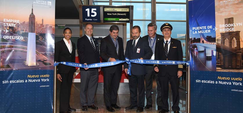 United Airlines inaugura su nueva ruta sin escalas New York a Buenos Aires
