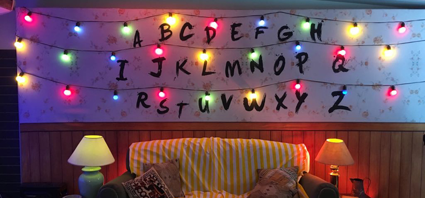 Instalación de Stranger Things en Musimundo