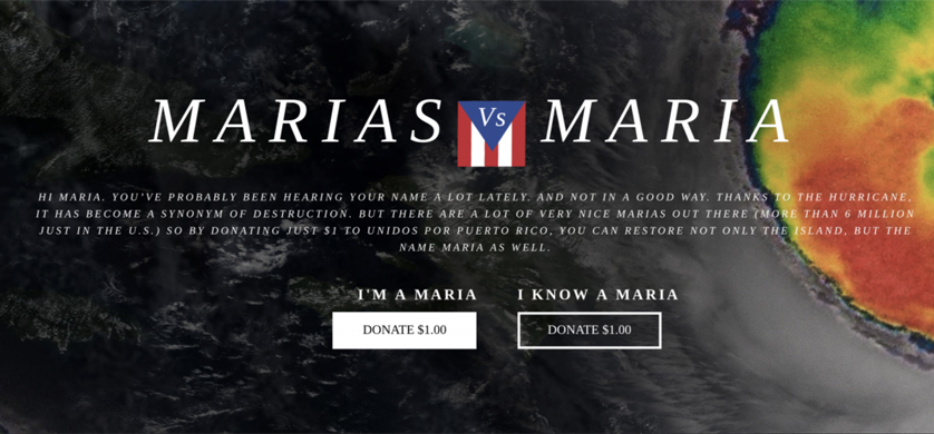 Iniciativa de The Community para los afectados de Puerto Rico