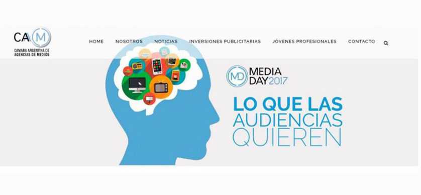 La Cámara Argentina de Agencias de Medios renovó su web