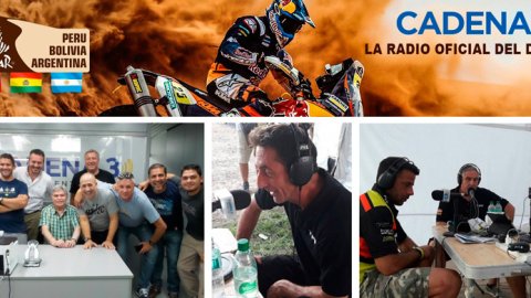 Cadena 3 adquirió los derechos para la transmisión del Rally Dakar 2018