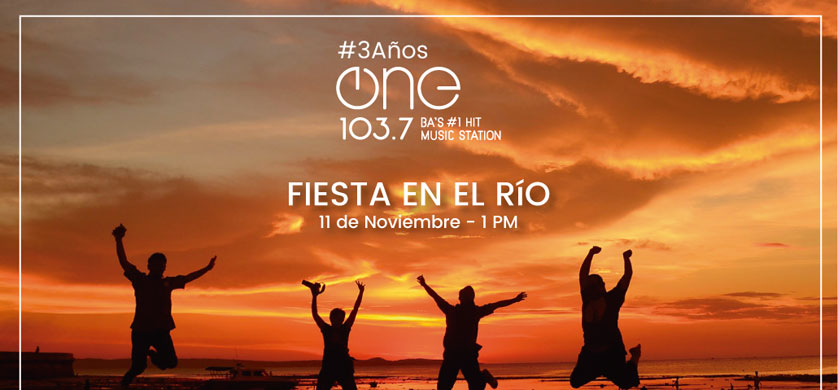 One 103.7 festeja sus tres años en el Delta