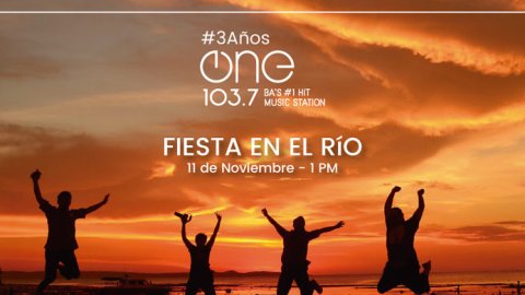 One 103.7 festeja sus tres años en el Delta