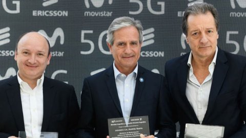 Movistar y Ericsson realizaron la primera demostración 5G en Argentina